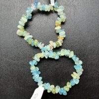 Aquamarine Rough Bracelet,17cm