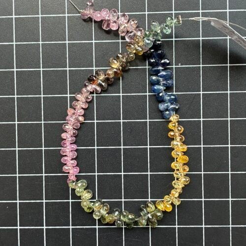 Sapphire, Multi Drops, Xs, 22 Cm