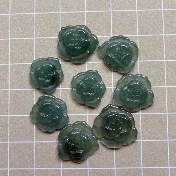 Natural Guatemala Jadeite Flower