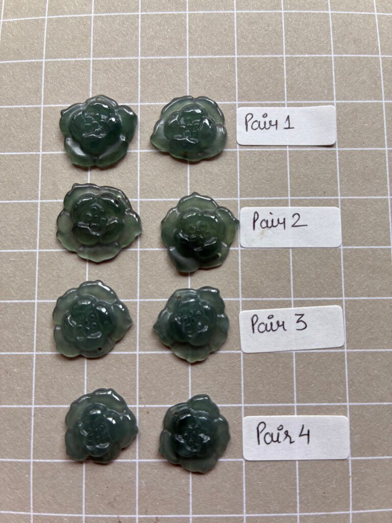 Natural Guatemala Jadeite Flower