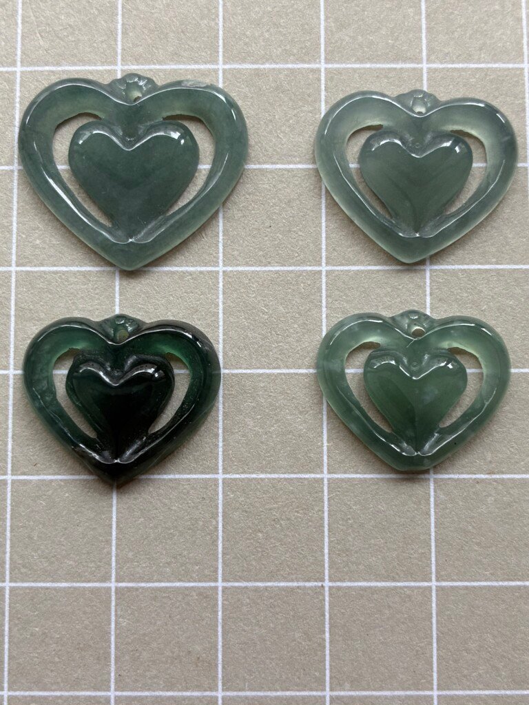 Natural Guatemala Jadeite Heart