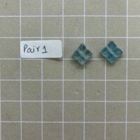 Natural Aquamarine Four-Leaf Clover