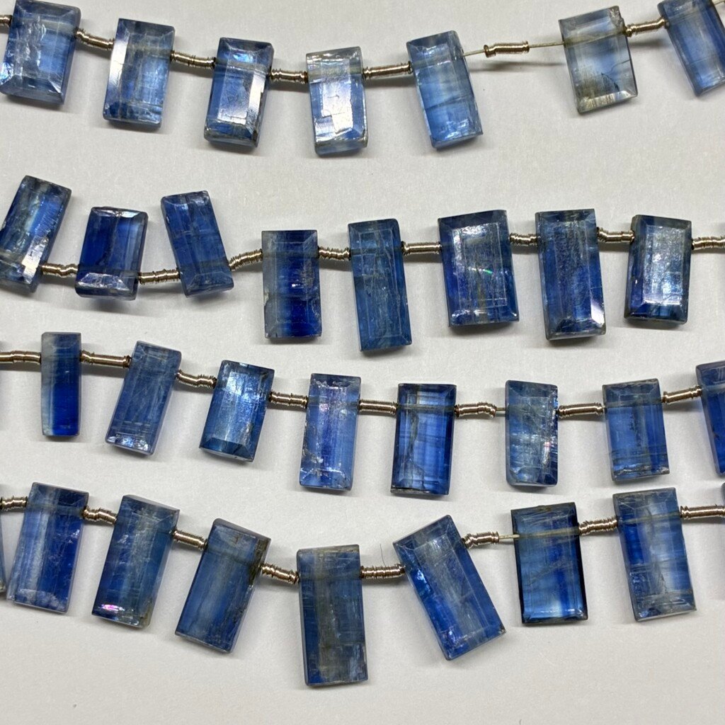 Kyanite, Blue, Faceted , Rectangle Shape, 23 Cm