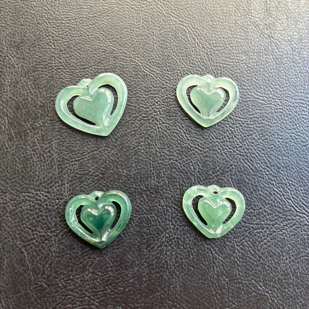 Natural Guatemala Jadeite Heart