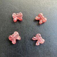 Natural Strawberry Quartz Bowknot Beads