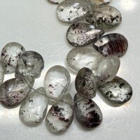 Super 7  Faceted Pear, 22Cm , 11*7mm