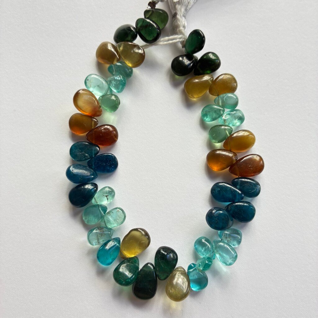 Apatite Multi pear , 22Cm, 11*8mm