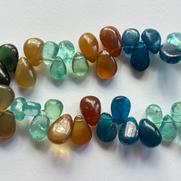 Apatite Multi pear , 22Cm, 11*8mm