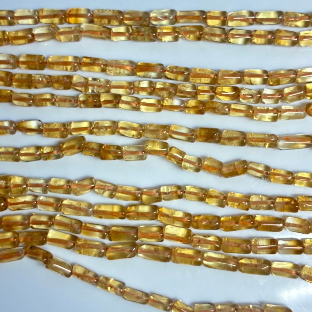 Citrine Pipe, 8*4*2mm, 38cm