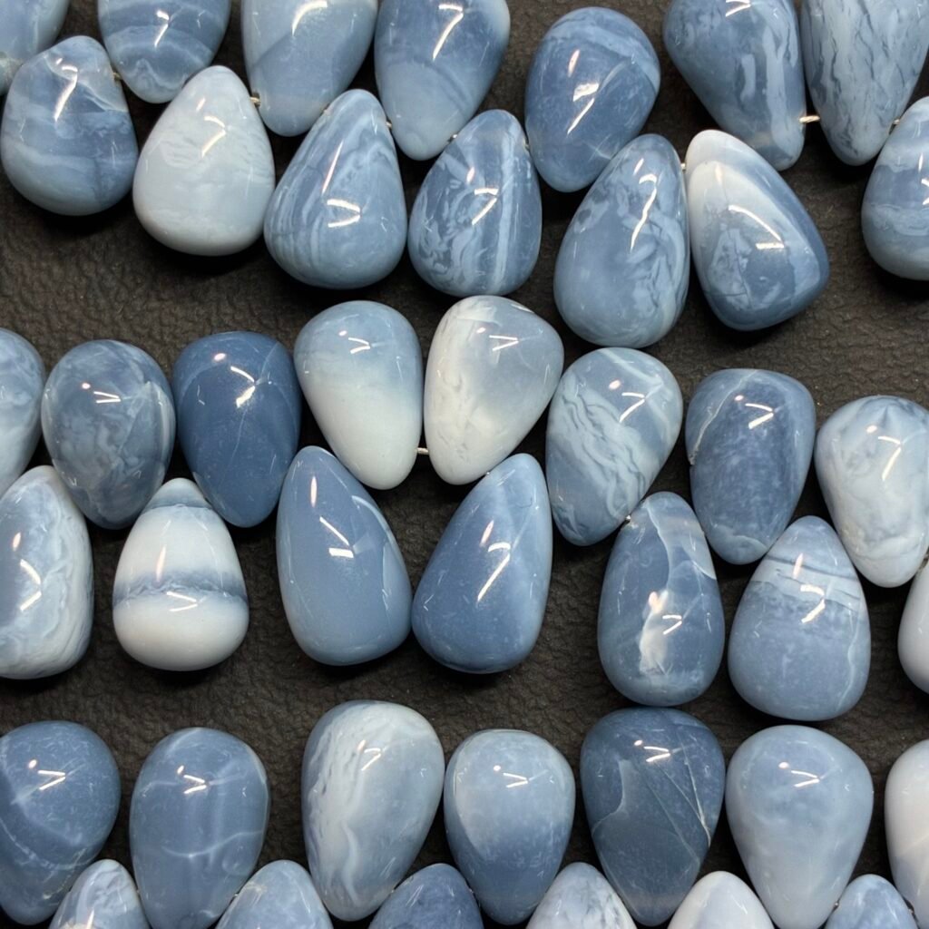 Blue Opal Drops Smooth