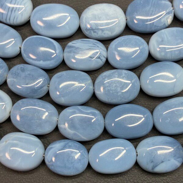 Blue Opal Oval Smooth