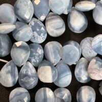 Blue Opal Pear Faceted, 10Cm , 13*10*4mm
