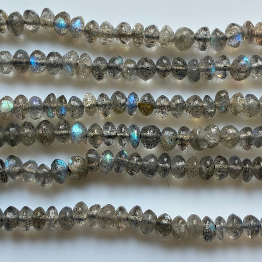 Labradorite Rondel