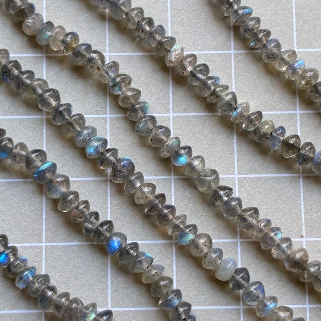 Labradorite Rondel