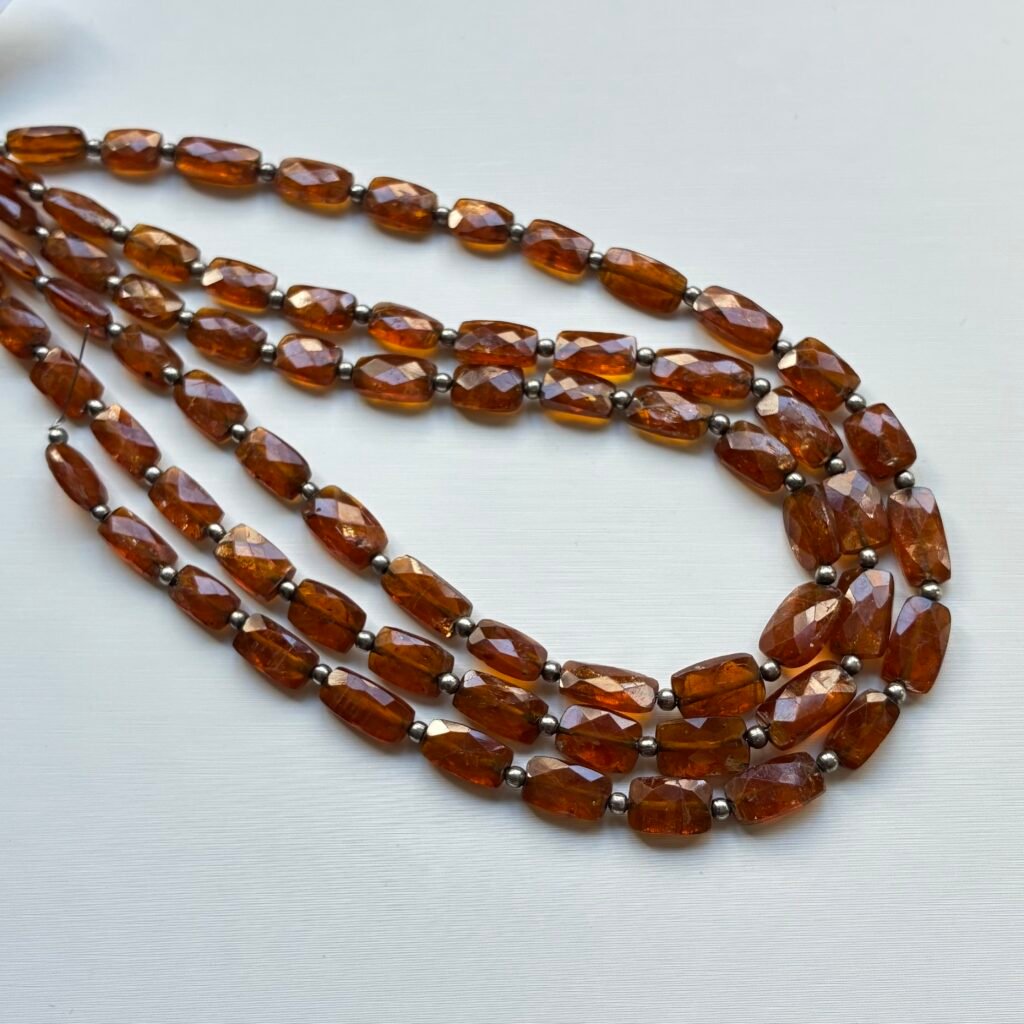 Kyanite, Orange, Chicklet Shape, 10*5*3mm, 25cm