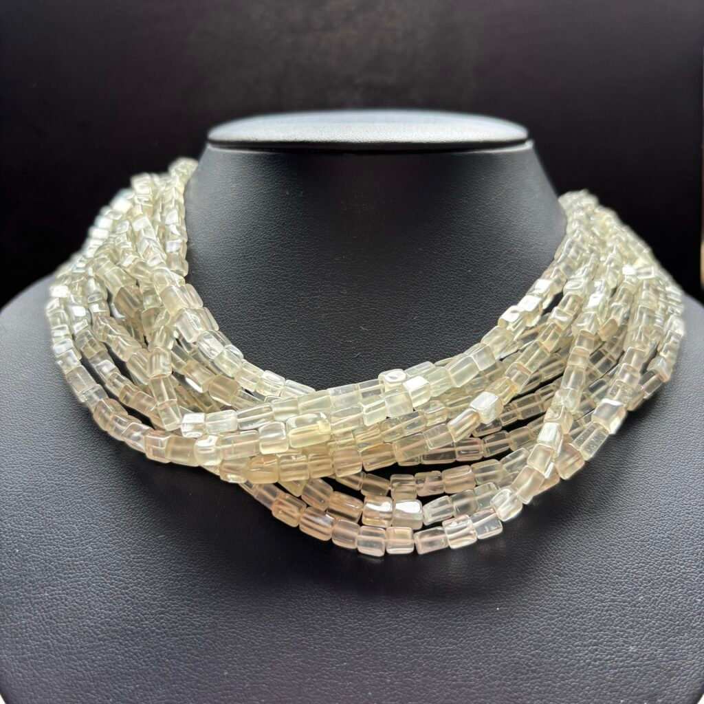 White Moonstone Cuboid, 37cm