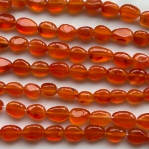 Carnelian Oval,39cm ,6.5*5.5mm