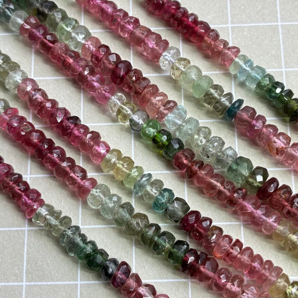 Tourmaline, Rondelle, 4 - 4.5 Mm, 32cm