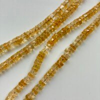 Citrine Heishi, 40Cm , 5*3mm