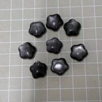 Natural Silver Obsidian  Star Bead, 13*9mm