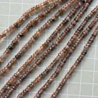 Anduslite, Faceted Button, 48 Cm, 4.2- 3.5 Mm