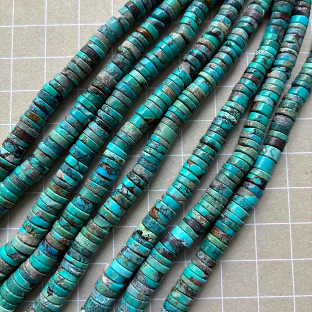 Turquoise Tyre, 11.5-5.5 Mm, 48 Cm