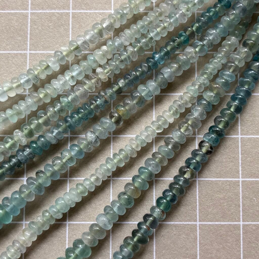 Fluorite Green, 46cm, 5-4mm
