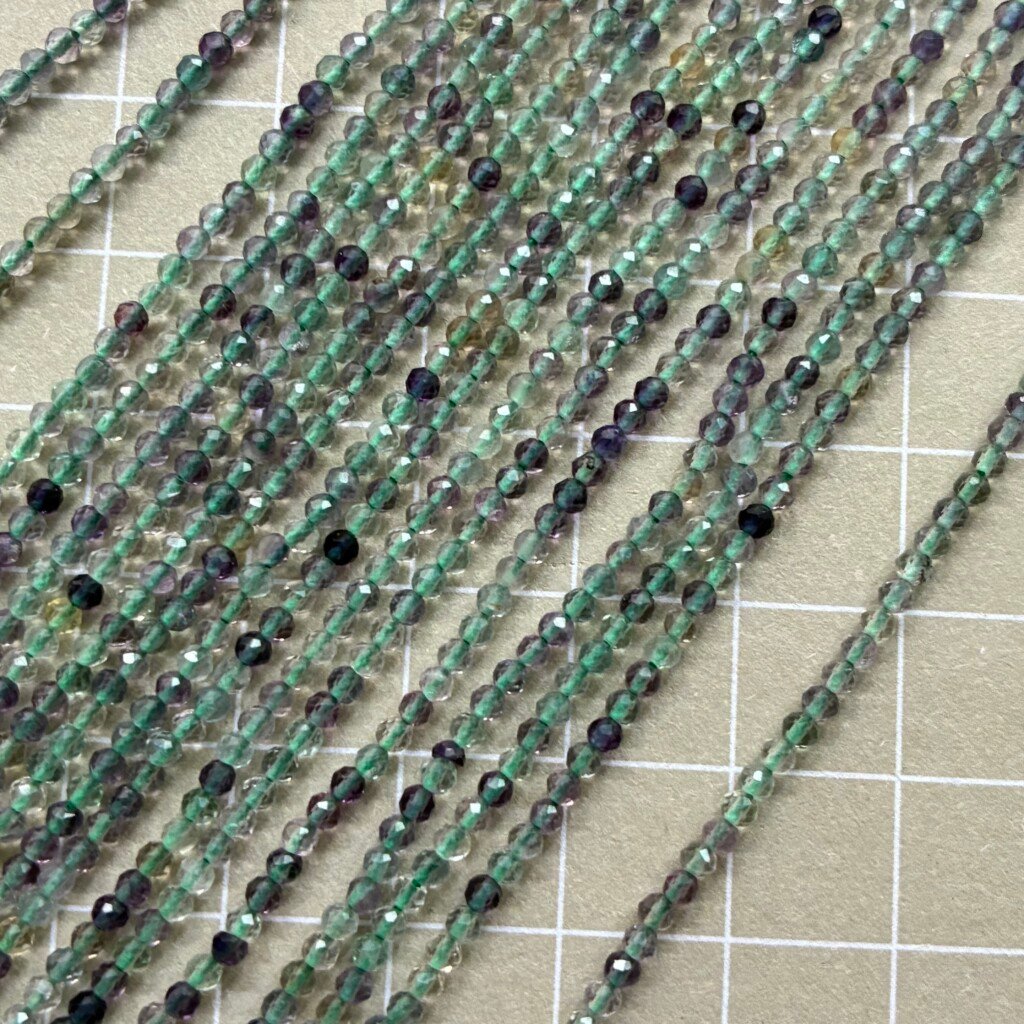 Fluorite Micro Faceted , Green