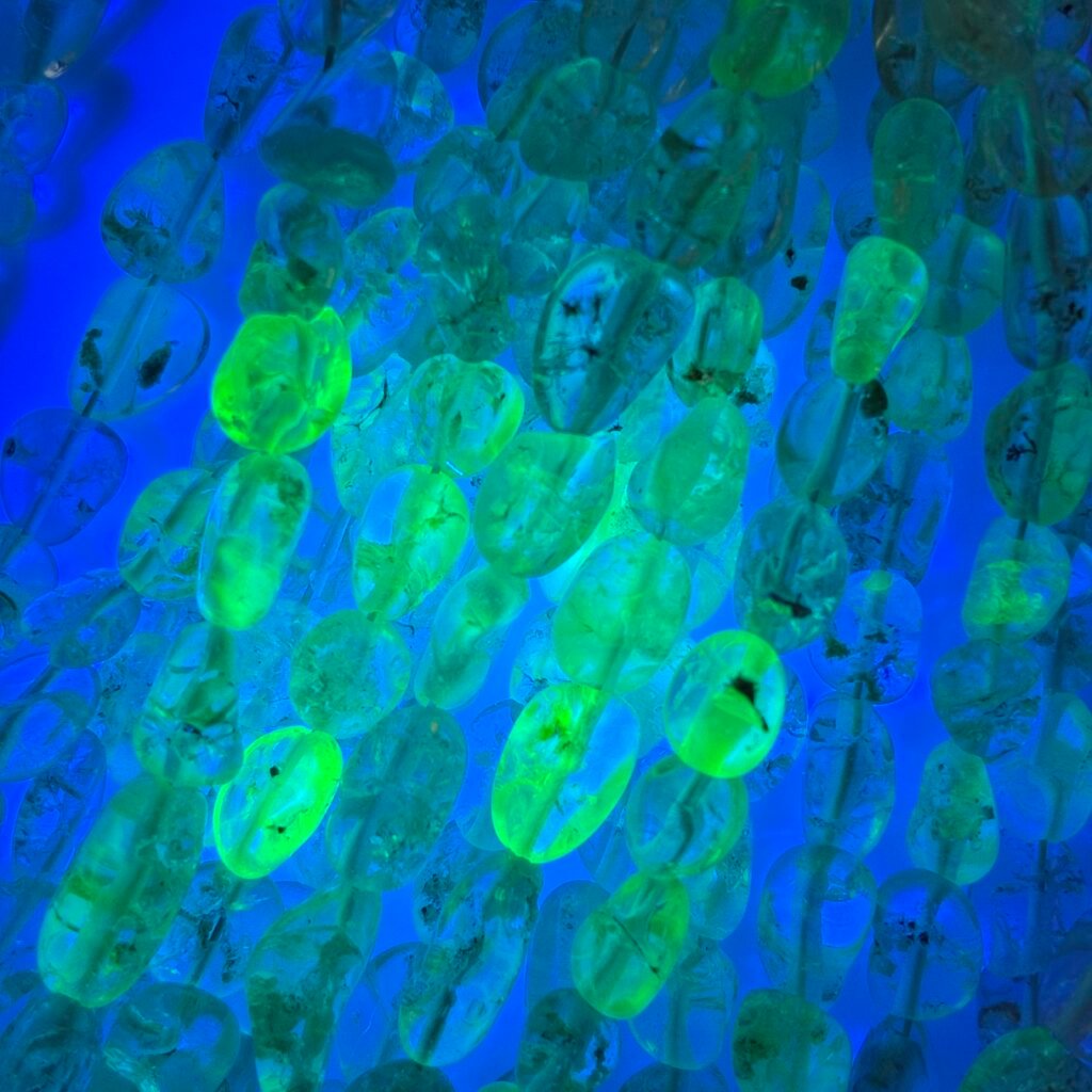Hyalite Opal Nugget,46cm, 9*6mm