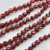 Garnet Heart, 22Cm , 7*6*3mm