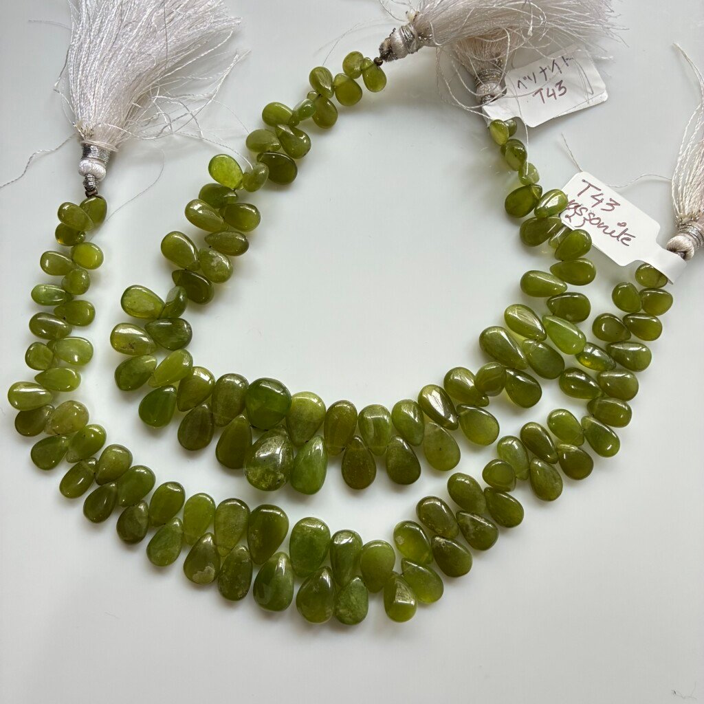 Vassonite Smooth, Pear, L size , 22Cm , 13*9~5*4mm