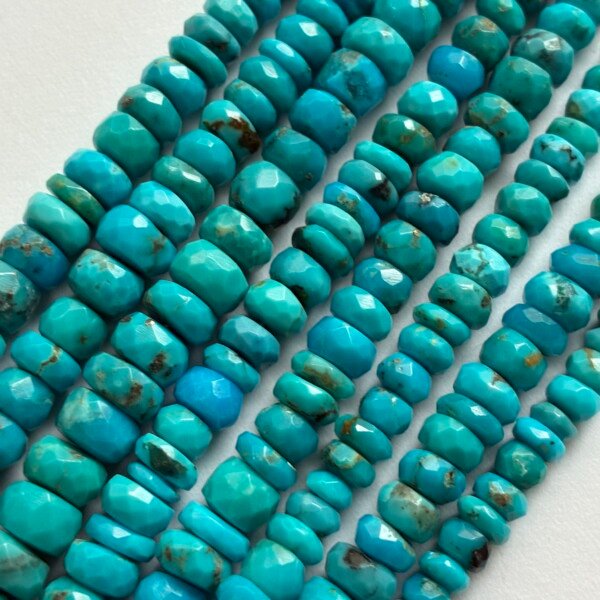 Natural Sleeping Beauty TurquoiseBeads,42cm , 8-3mm