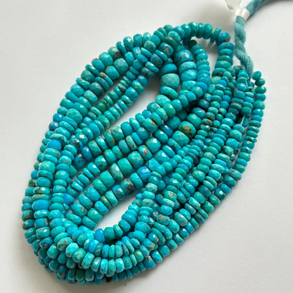 Natural Sleeping Beauty TurquoiseBeads,42cm , 8-3mm