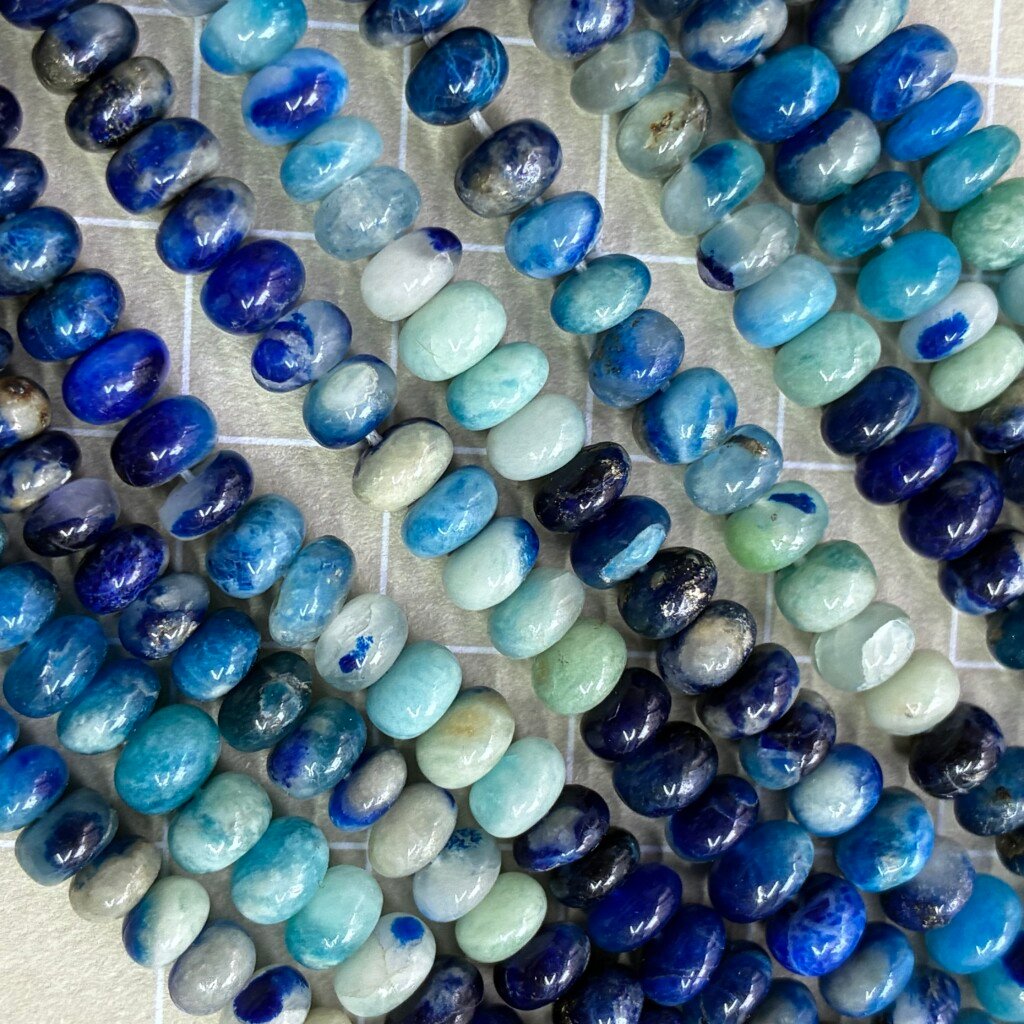Afghanite Smooth Beads, 40Cm,5.5mm