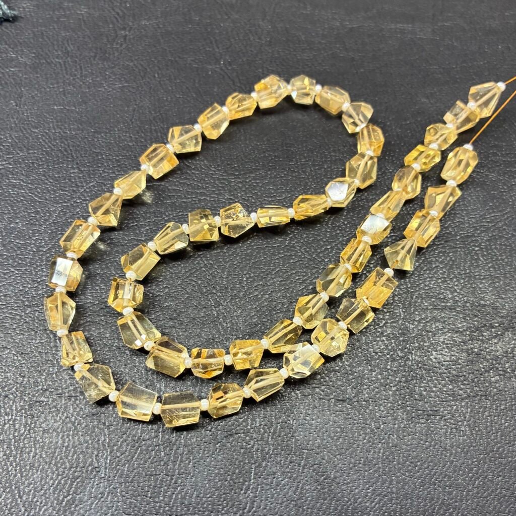 Citrine Nuggets, 40 cm, 7*6 mm