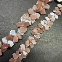 Chocolate Moonstone Fancy Shape, L and S size , 21cm