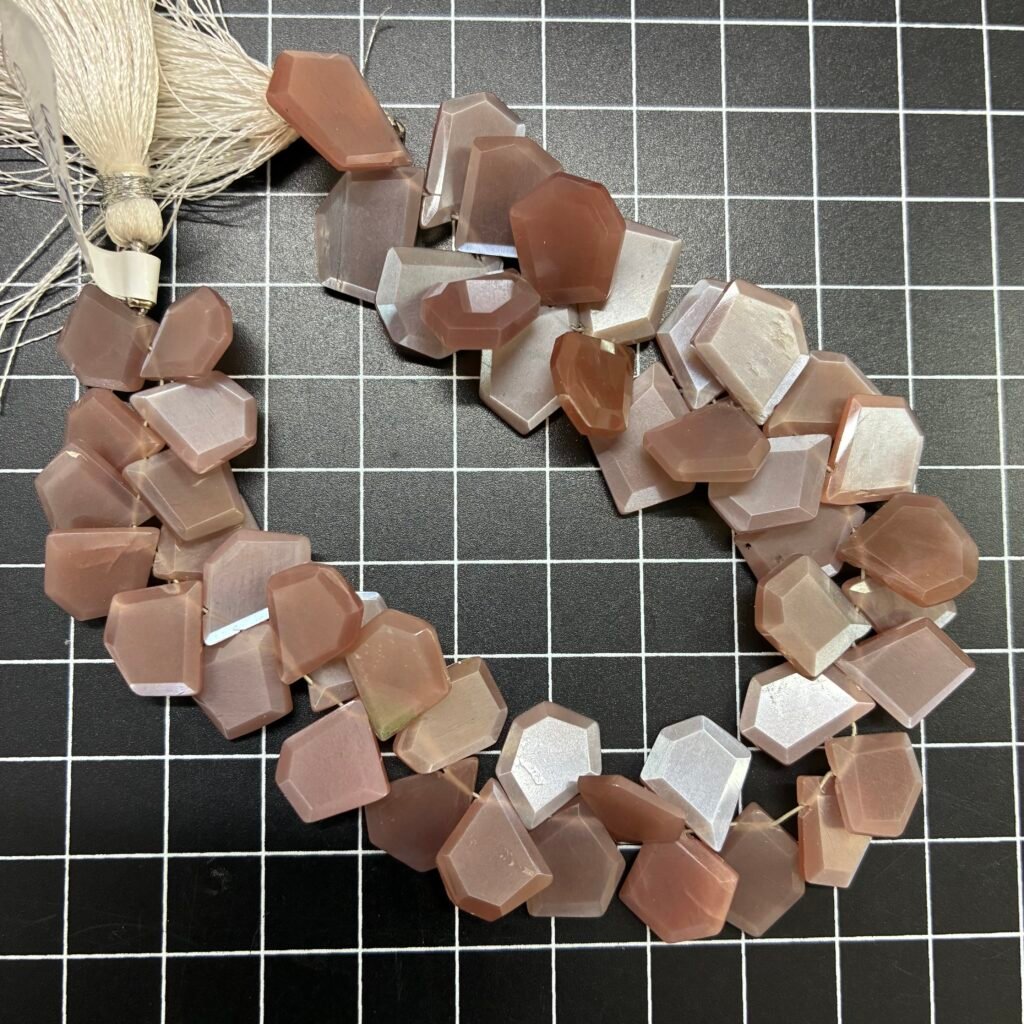 Chocolate Moonstone Fancy Shape, L and S size , 21cm