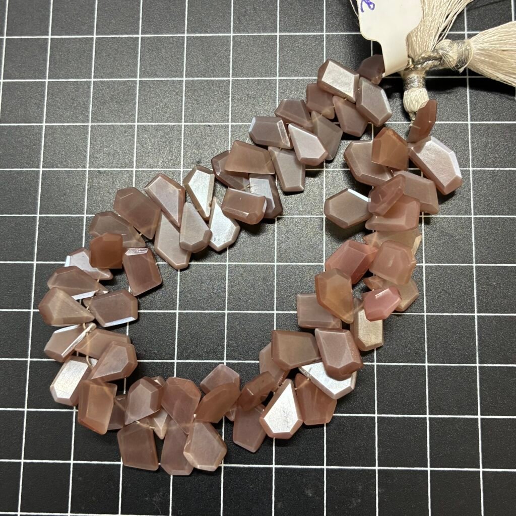 Chocolate Moonstone Fancy Shape, L and S size , 21cm