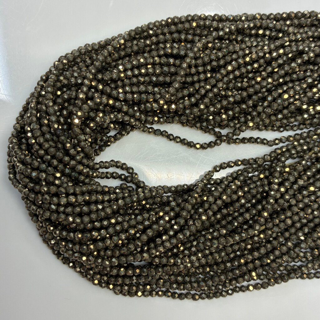 Pyrite, 2mm, 32 Cm