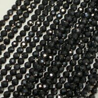 Black Spinel  3mm, 32 Cm