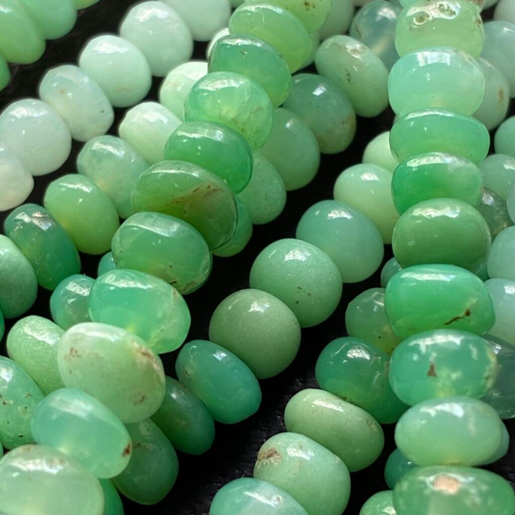 Peru Opal Rondel, 46 Cm, 6-3.5 Mm