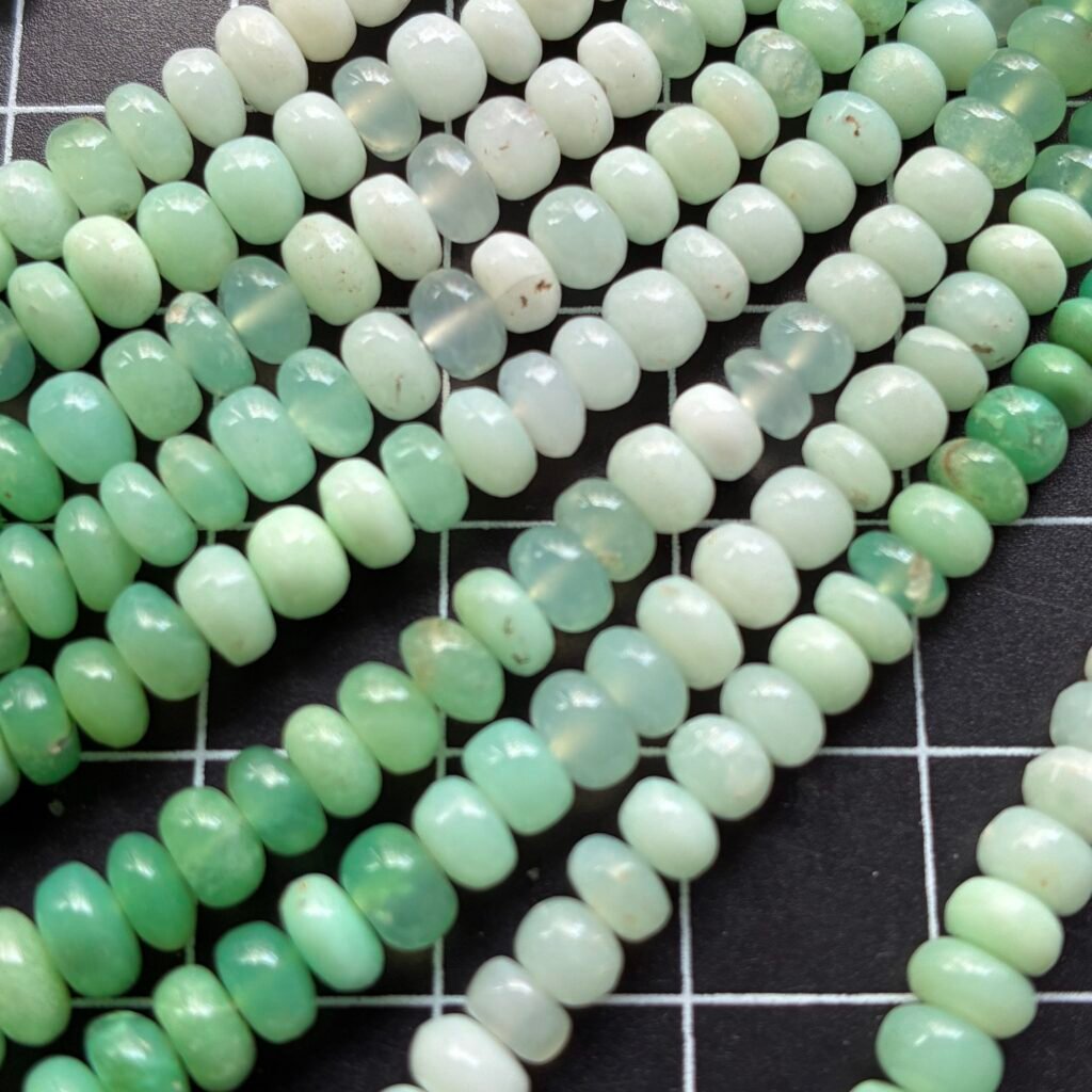 Peru Opal Rondel, 46 Cm, 6-3.5 Mm