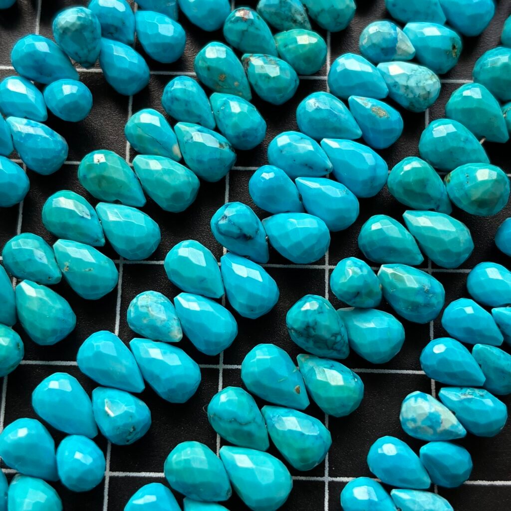 Neri Turquoise, Small Drops, 19 Cm