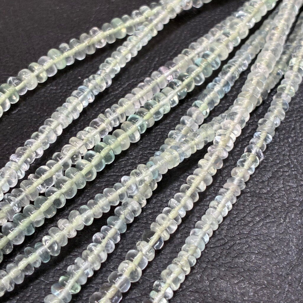 Fluorite Green, 5 Mm -4 Mm, 44 Cm
