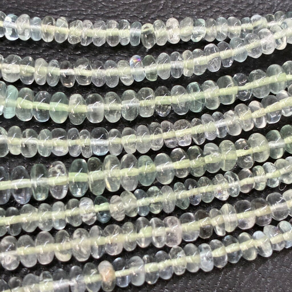 Fluorite Green, 5 Mm -4 Mm, 44 Cm