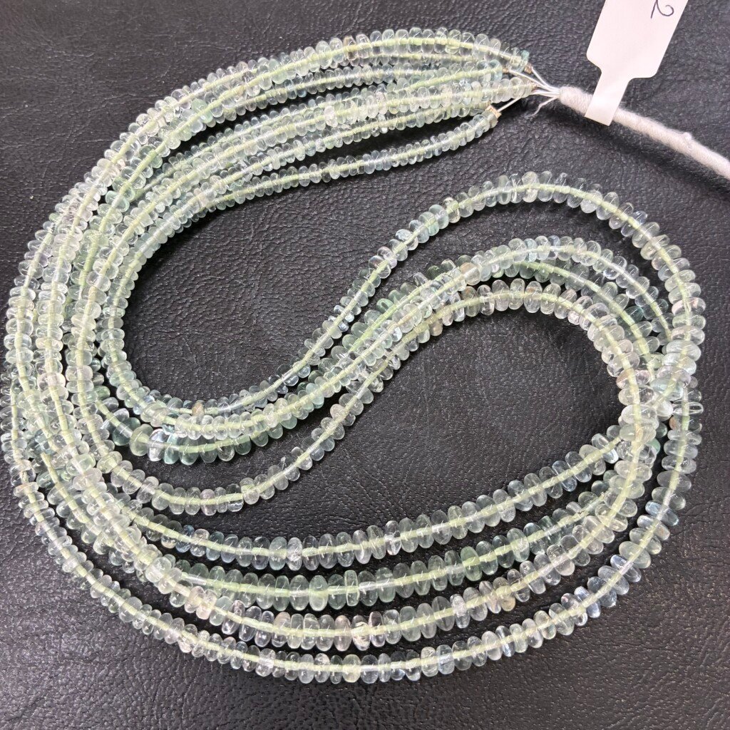 Fluorite Green, 5 Mm -4 Mm, 44 Cm