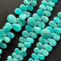 Amazonite Pear,21Cm, 15*11mm-7*4mm