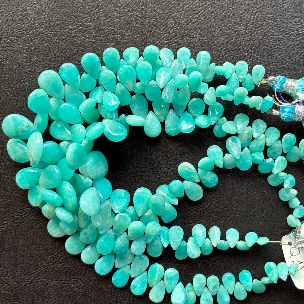Amazonite Pear,21Cm, 15*11mm-7*4mm