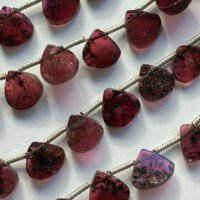 Garnet Rough Pear,23cm, 8*7.7mm